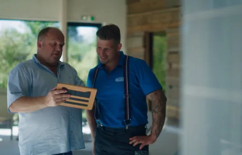 Our technicians at work