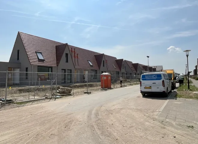 Strandplevier Terneuzen werk in uitvoering 1